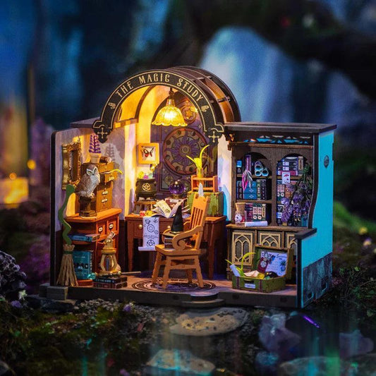 Enchanted Wizard's Study DIY Miniature Kit