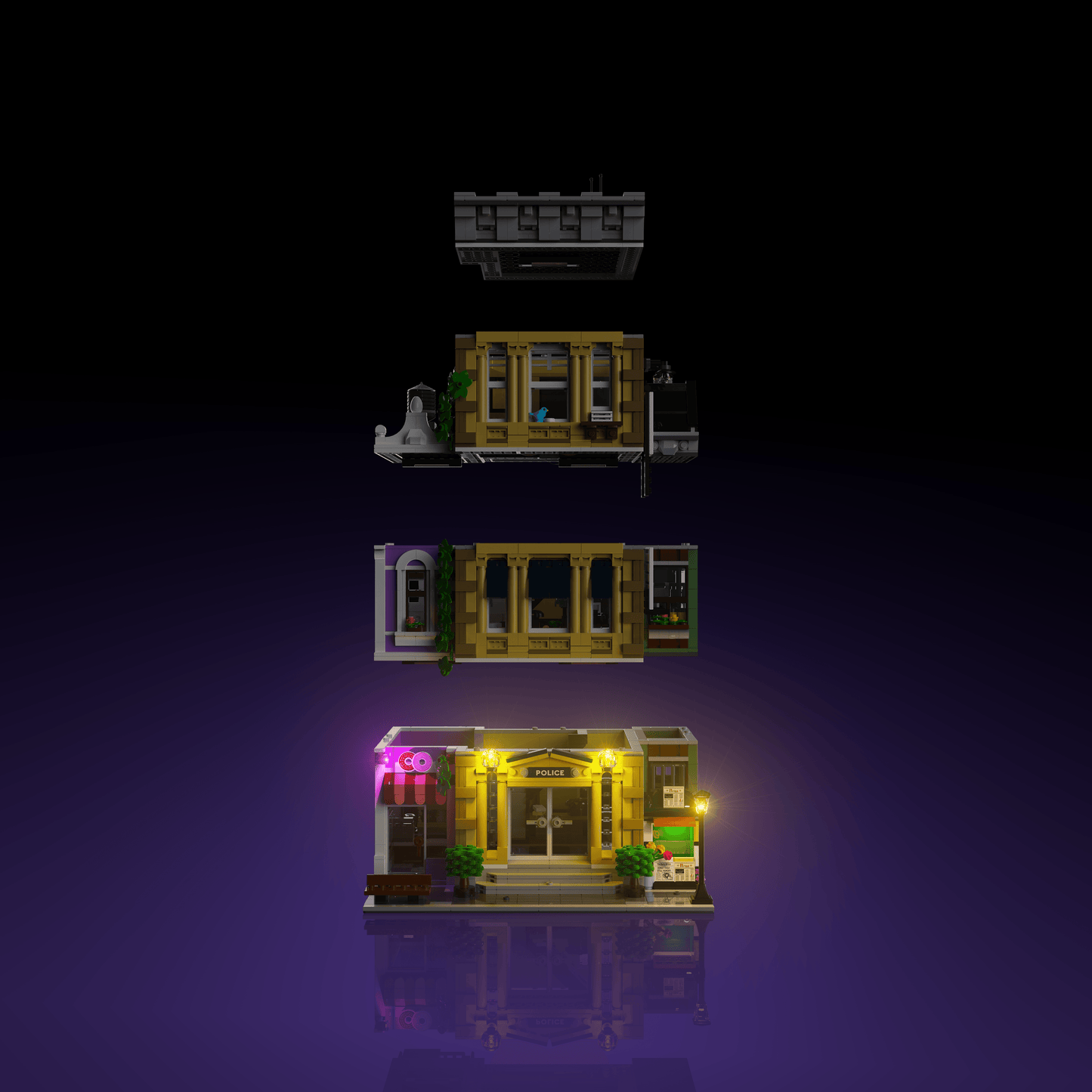 Light Kit for LEGO® Police Station