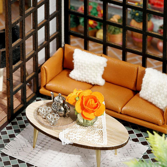 DIY Dollhouse Kit (Forest Teashop )