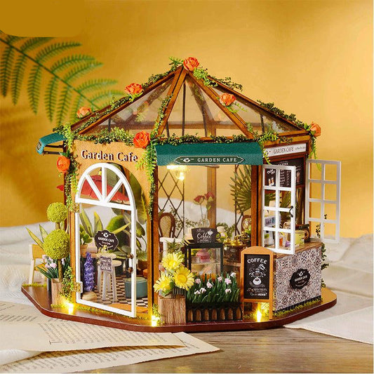 DIY Dollhouse Kit (Garden Cafe)