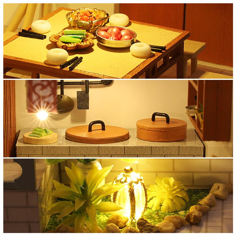 DIY Dollhouse Kit (Guqin Pavilion)