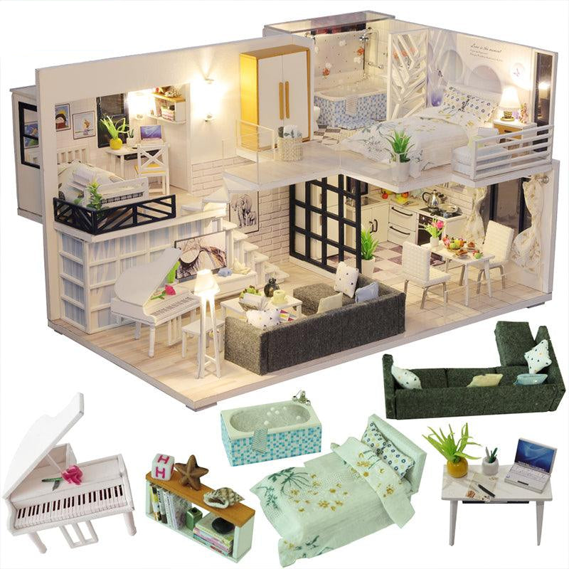 DIY Dollhouse Kit (Happy Time)