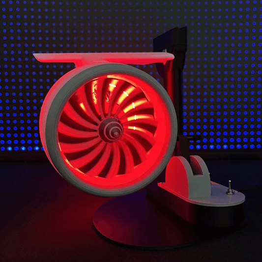 Jet Engine Humidifier Fan - Aviation-Inspired Desktop Companion