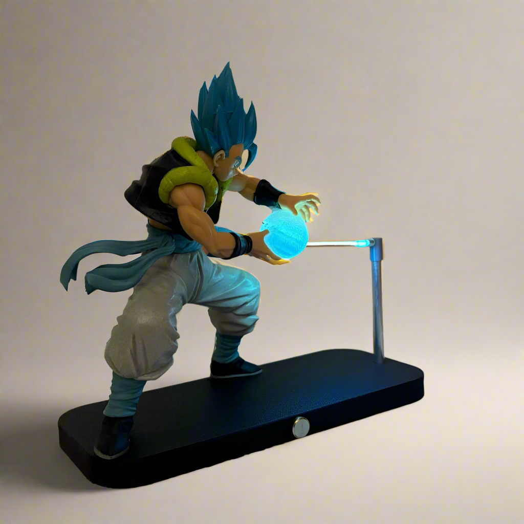 Dragon Ball Z GOGETA KAMEHAMEHA Magnetic Touch Levitating Night Light - Desk Lamp