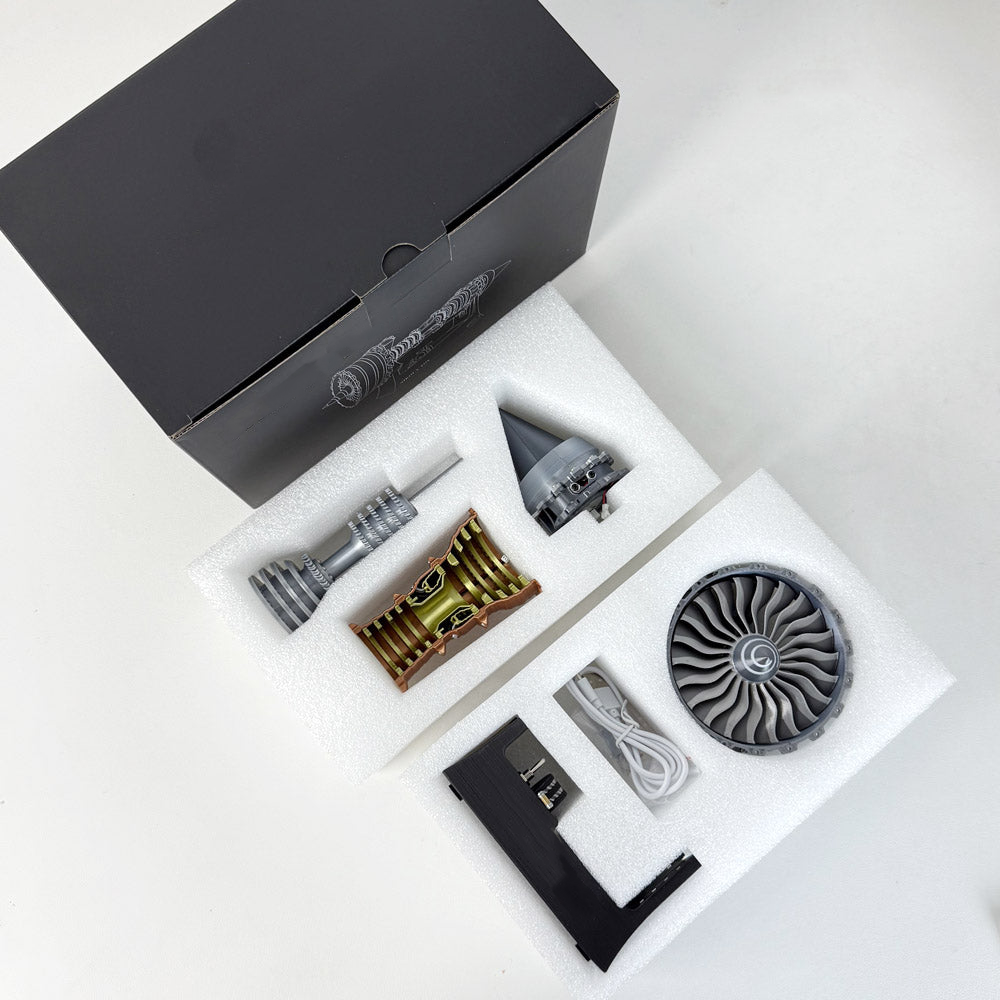 Professional Turbofan Engine (25cm / 10in) flagship version Diy Kits