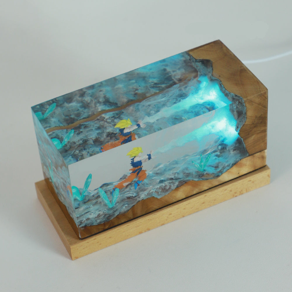 Dragon Ball Z Kakarot Resin RGB Night Light lamp Desktop Decoration