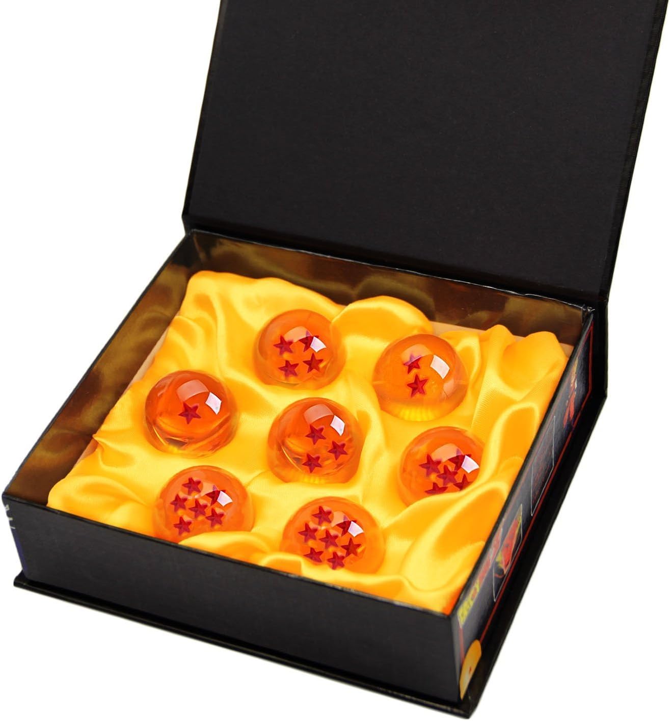 Complete 7 Stars Crystal Sphere Balls Dragon Ball Z Anime Collectible Set