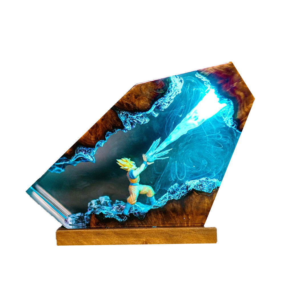 Dragon Ball Z Kakarot Resin RGB Night Light lamp Desktop Decoration