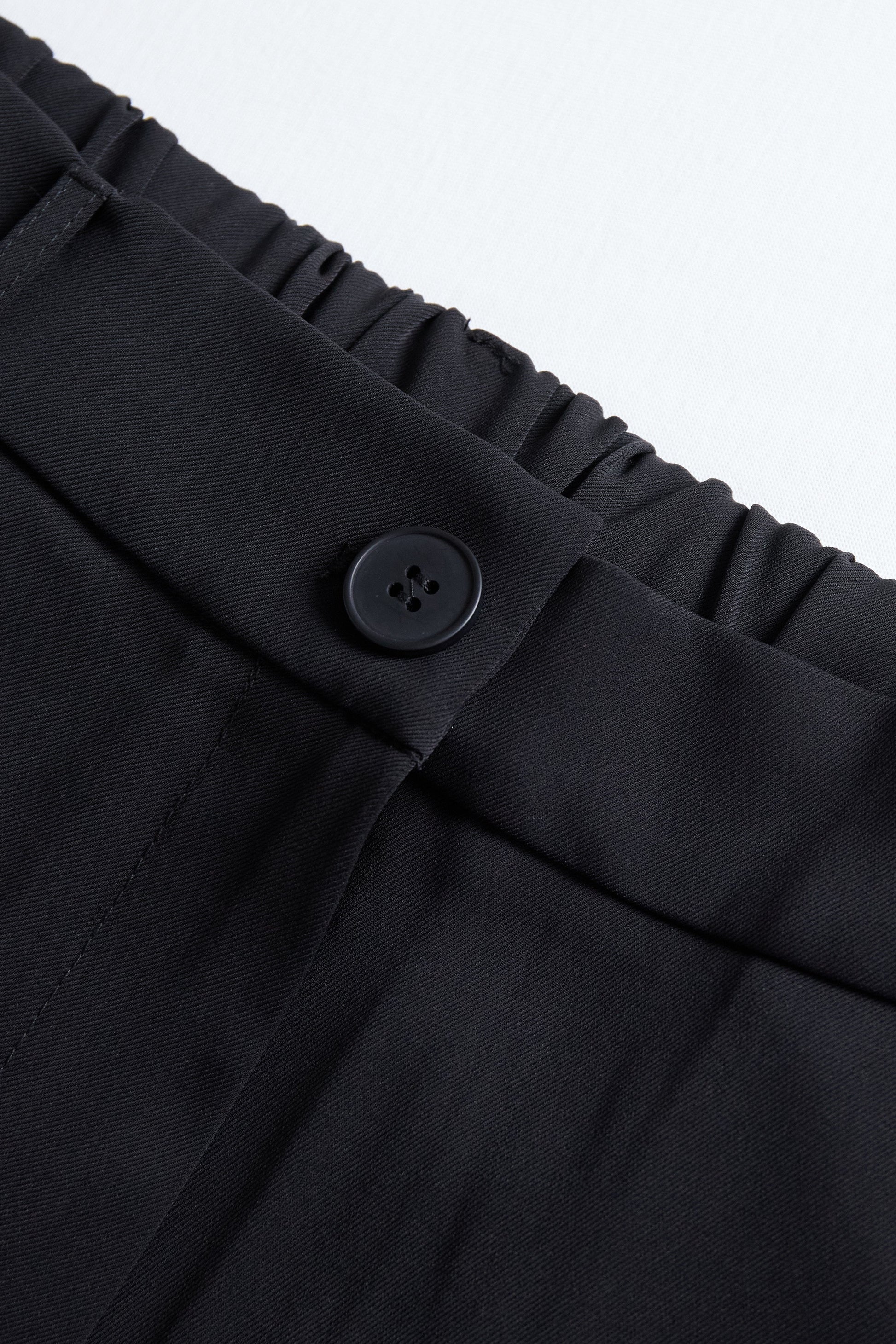 Black High Waist Tailored Trousers by Unlimited Selections