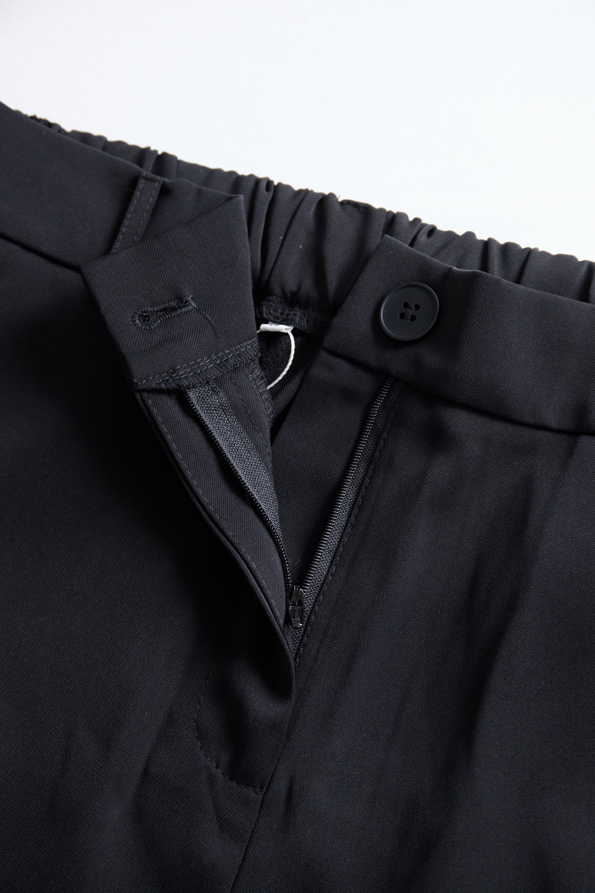 Black High Waist Tailored Trousers by Unlimited Selections