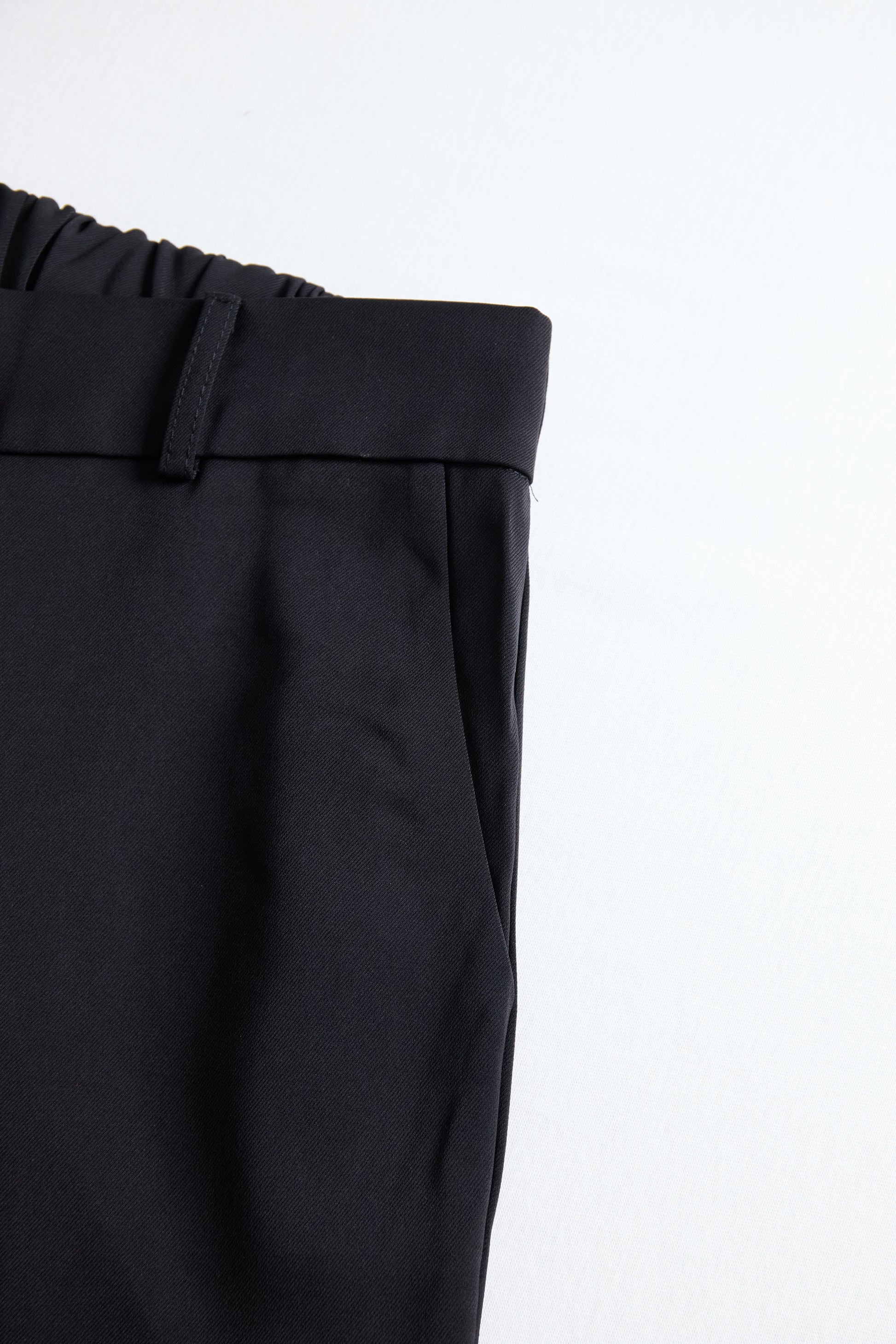 Black High Waist Tailored Trousers by Unlimited Selections