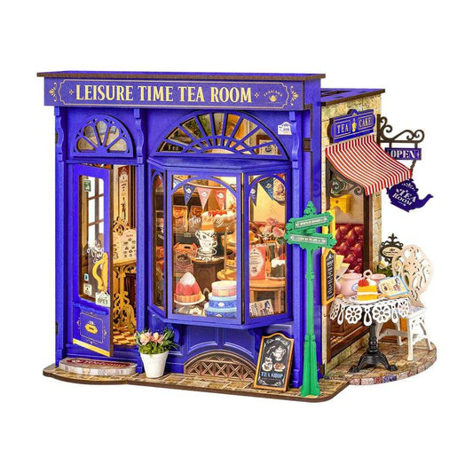 Teatime Escapade DIY Miniature House Kit