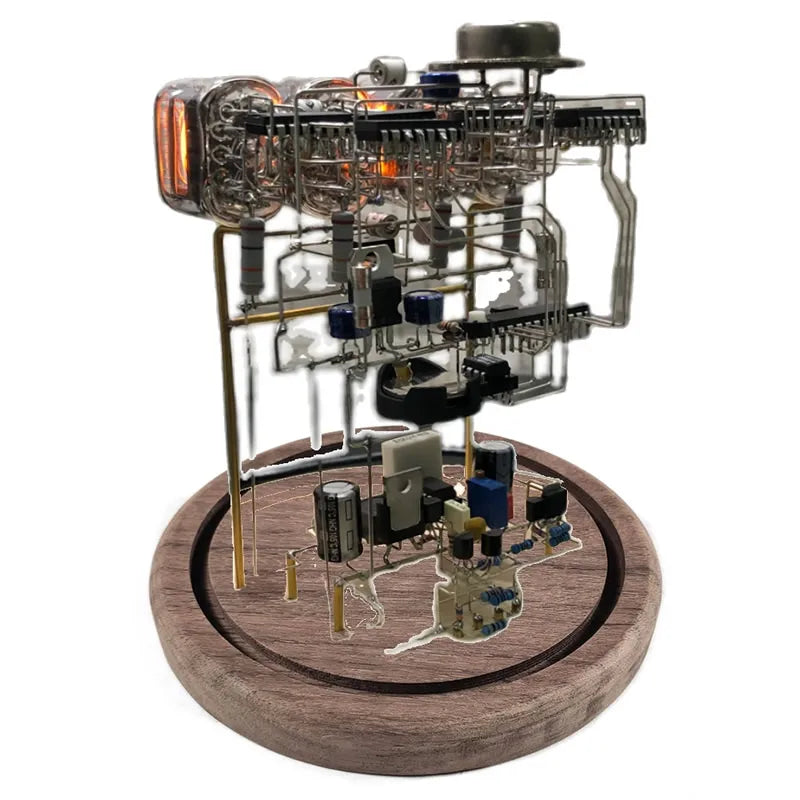 DIY CyberGlow IN12 Nixie Tube Desktop Clock