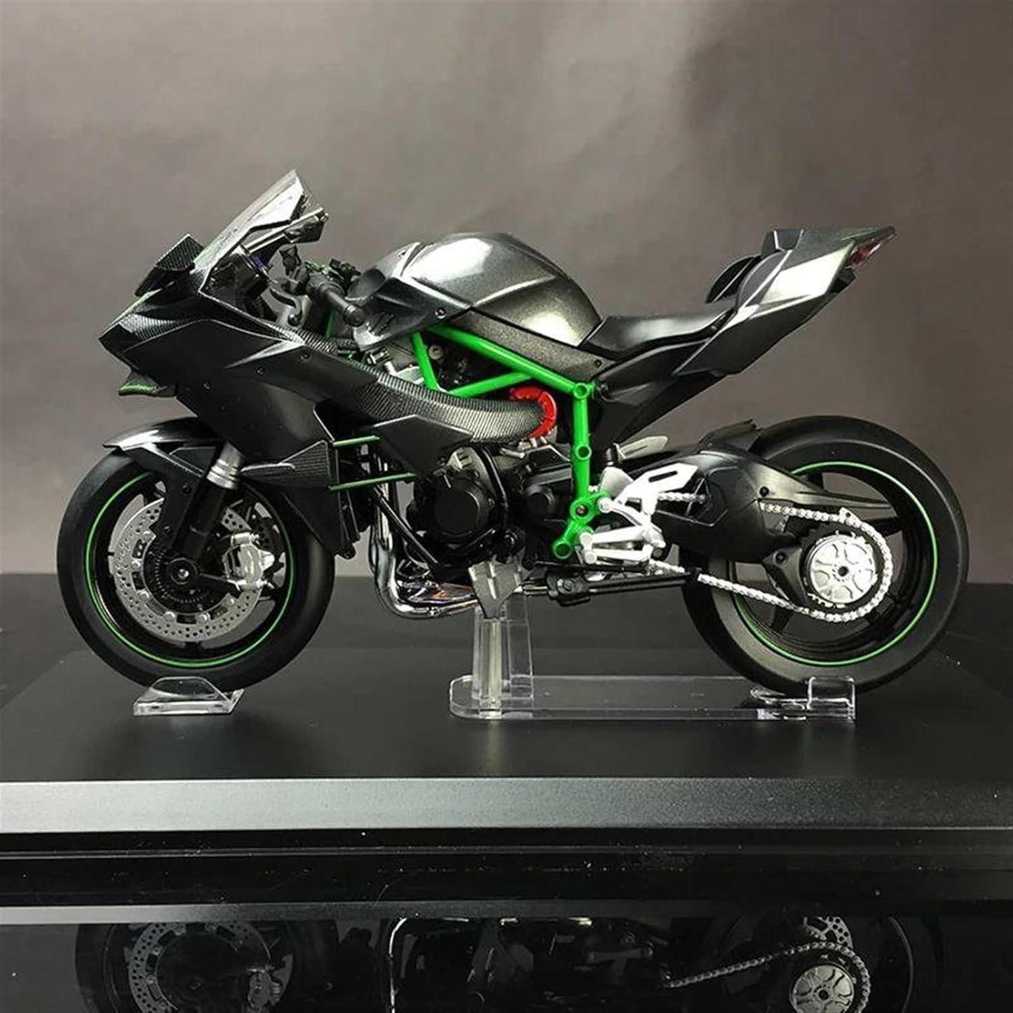 Premium Ninja H2R RC Superbike 1:6 Scale with Realistic Sound & Smoke Effects
