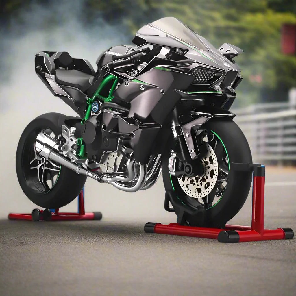 Premium Ninja H2R RC Superbike 1:6 Scale with Realistic Sound & Smoke Effects