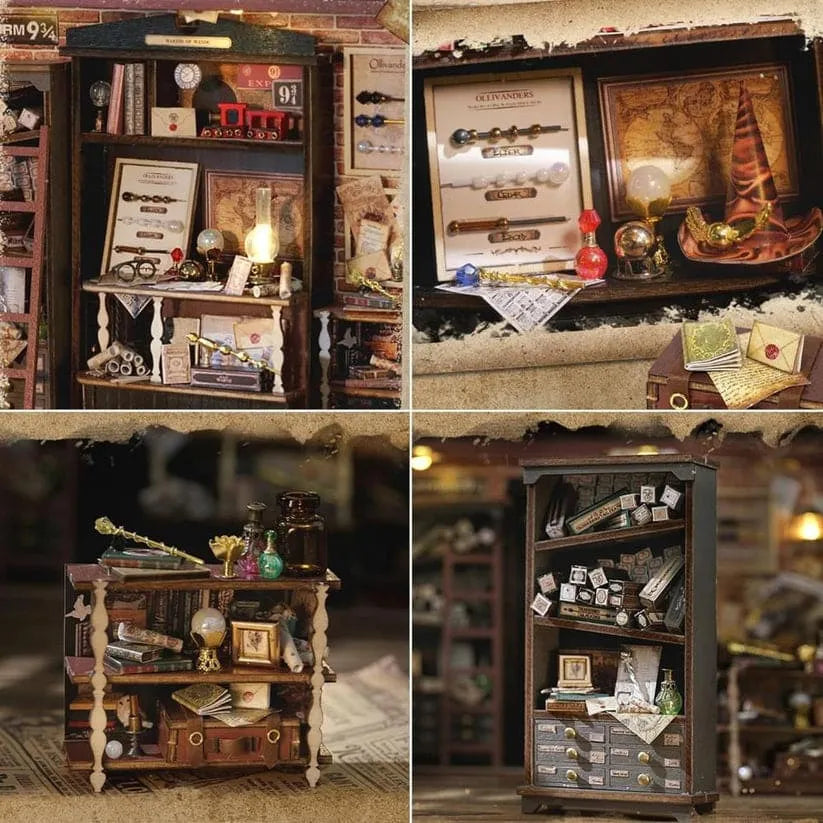 Miniature Magic Shop DIY Building Kit