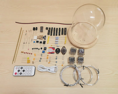 DIY CyberGlow IN12 Nixie Tube Desktop Clock