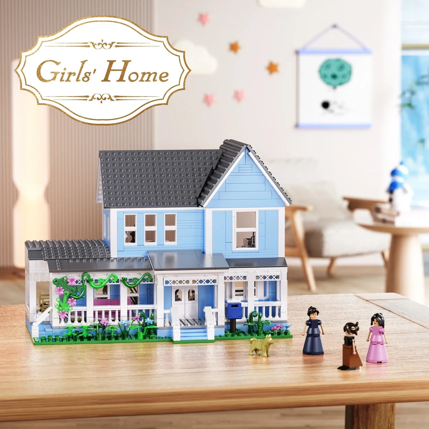 Gilmore Girls House Building Set - Compatible with Lego, Gift and Collectible Decoration for Family TV Fans