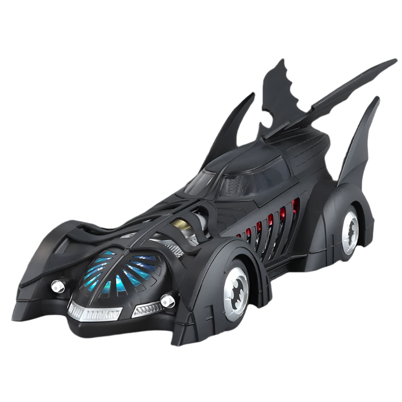 1/18 Classic Batman Movies Car 2008 Batmobile Alloy Diecast Metal Toy Race Car Model Sound Light Kids Gifts