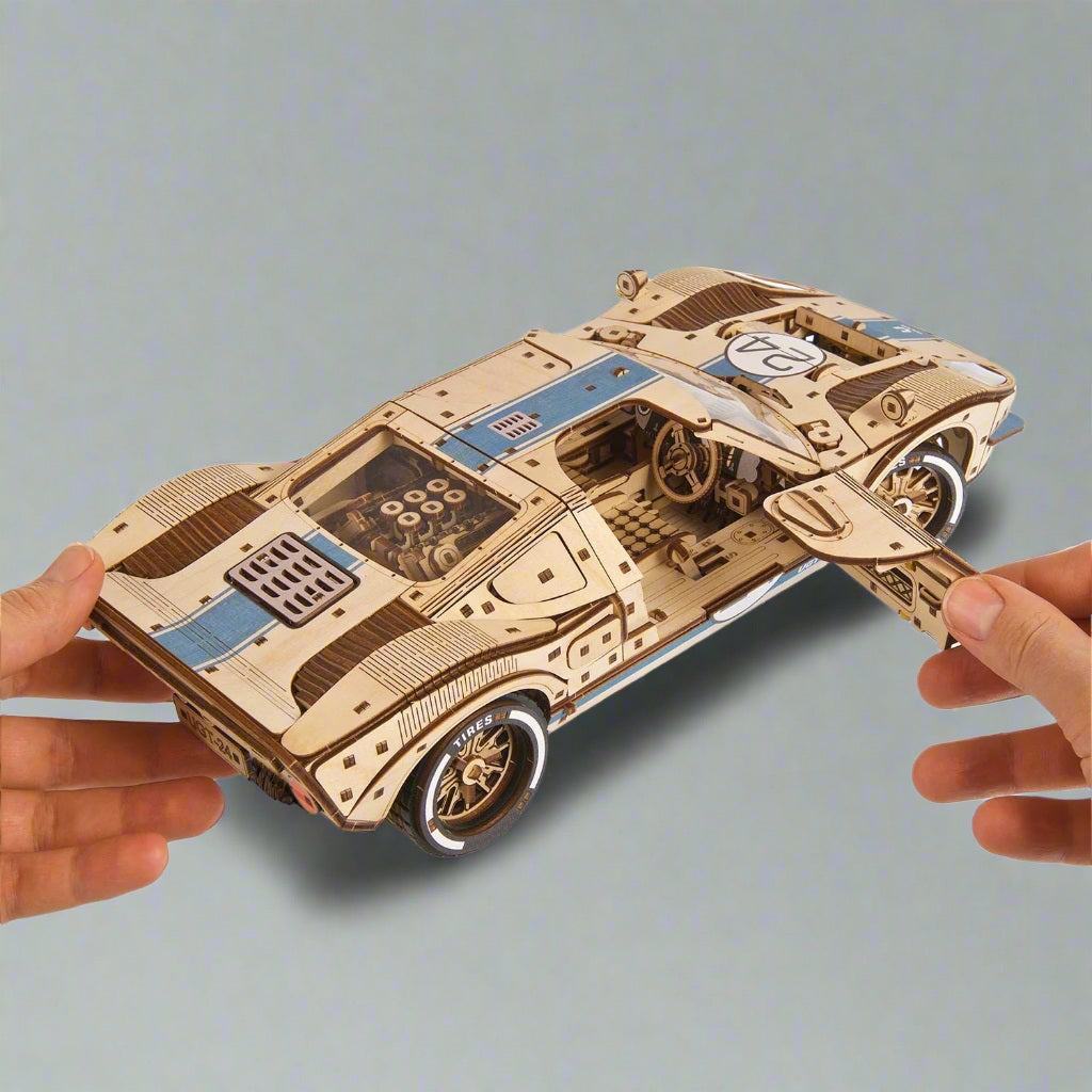 UGT-24 Endurance Racer Classic Le Mans Wooden Model Kit
