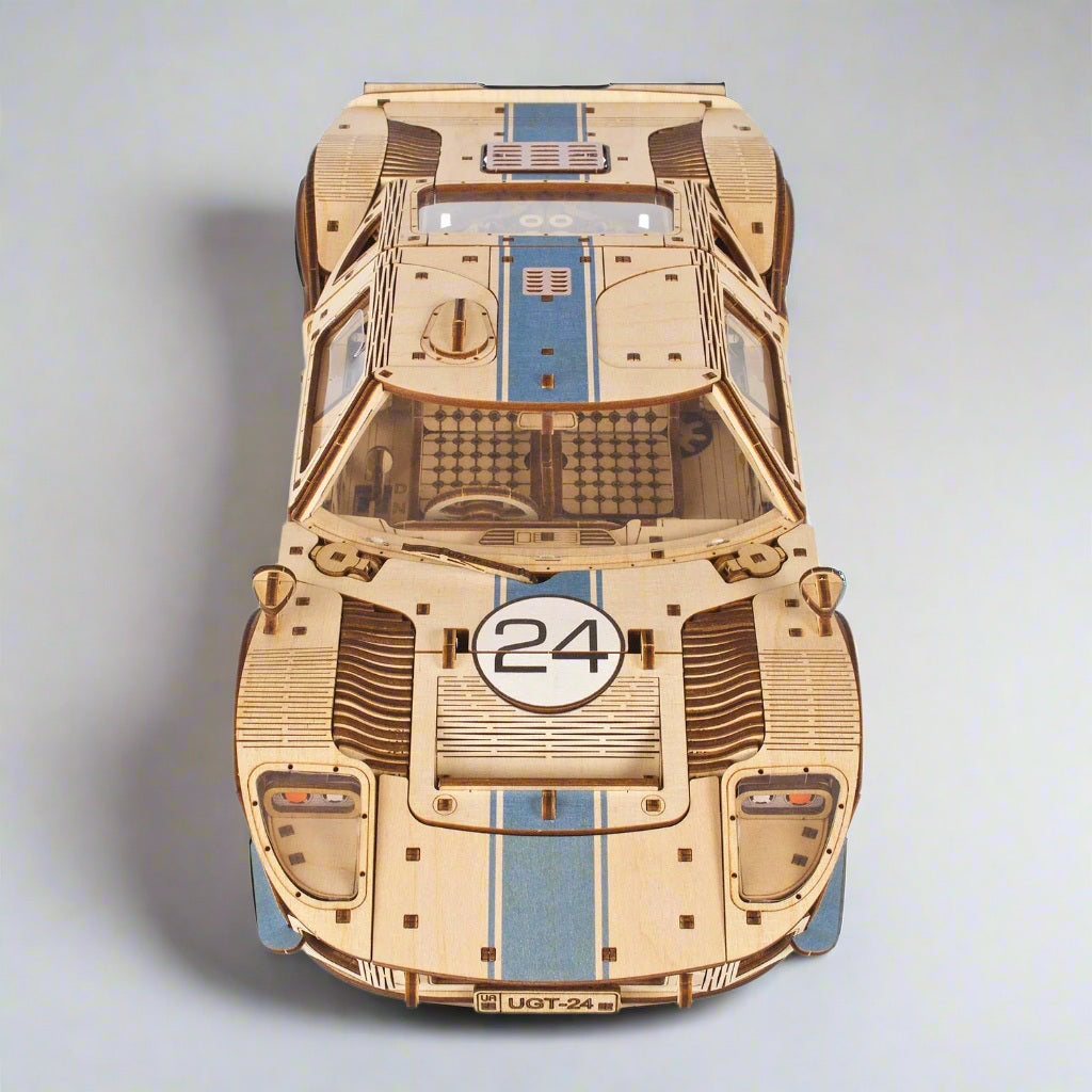 UGT-24 Endurance Racer Classic Le Mans Wooden Model Kit