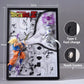 Ultimate Dragon Ball Z Goku vs Frieza 3D LED Light Frame
