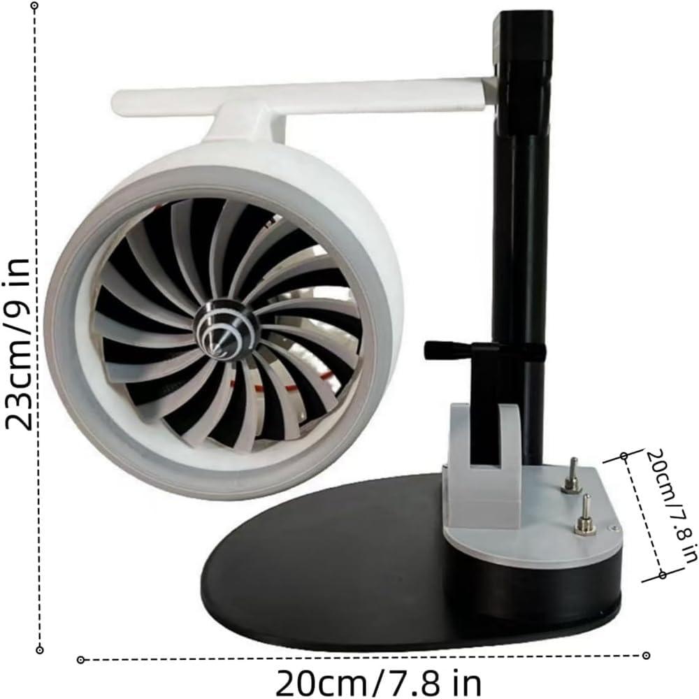 Jet Engine Humidifier Fan - Aviation-Inspired Desktop Companion