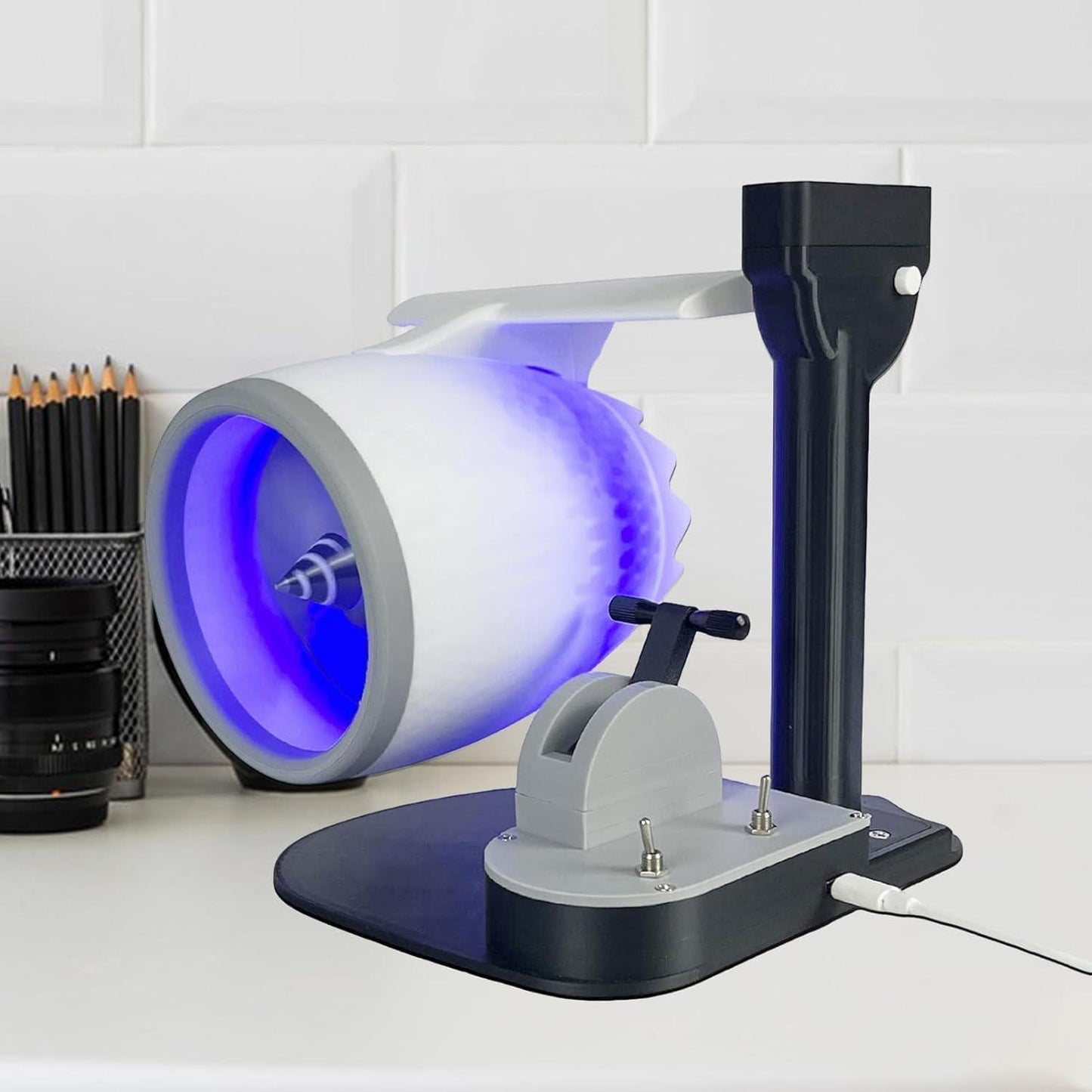 Jet Engine Humidifier Fan - Aviation-Inspired Desktop Companion