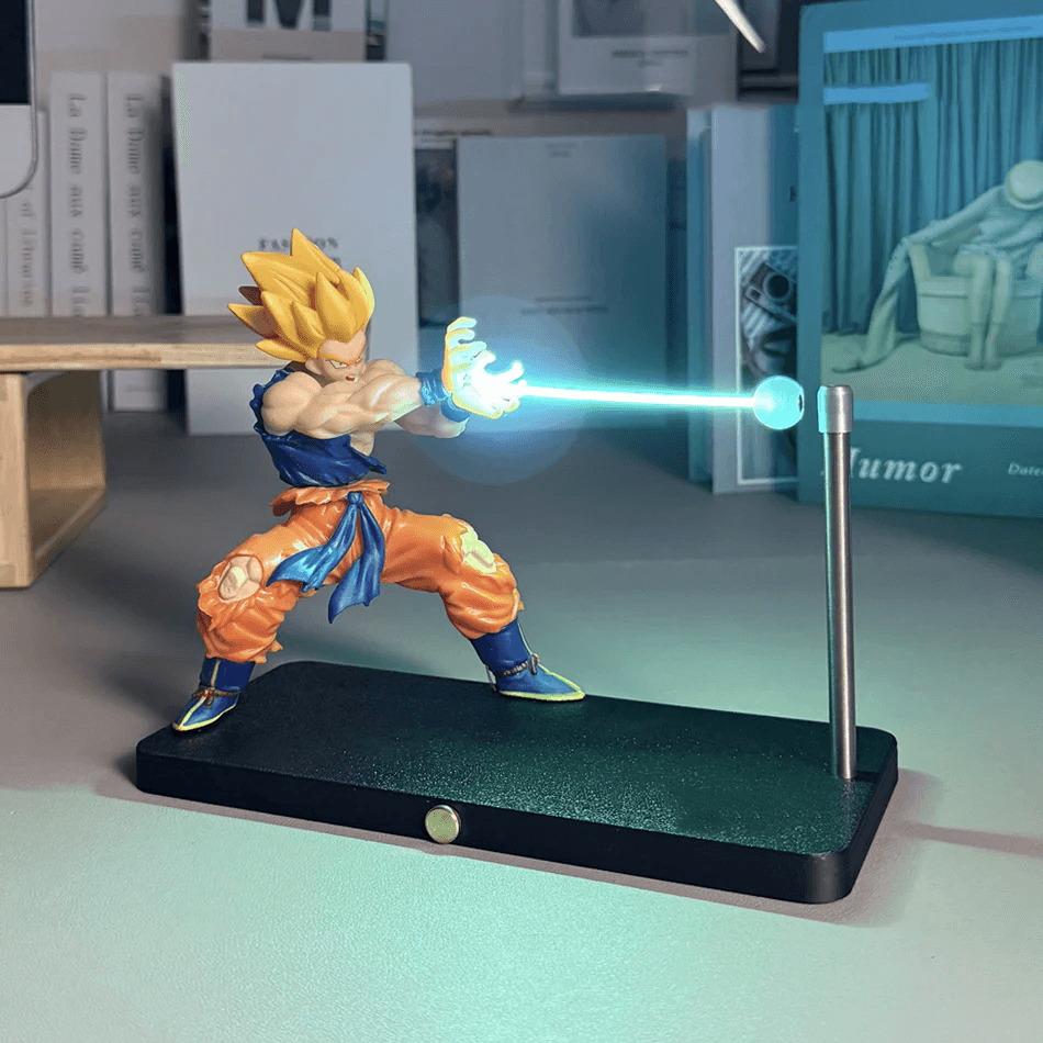 Dragon Ball Super Saiyan Magnetic Light Beam Figurine