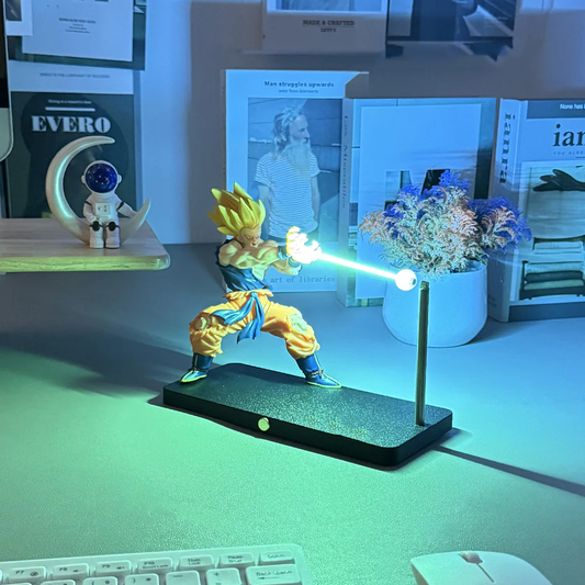 Dragon Ball Super Saiyan Magnetic Light Beam Figurine