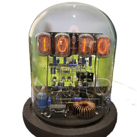 DIY CyberGlow IN12 Nixie Tube Desktop Clock