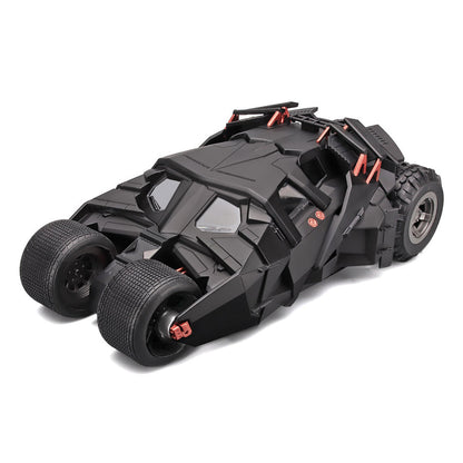 1/18 Classic Batman Movies Car 2008 Batmobile Alloy Diecast Metal Toy Race Car Model Sound Light Kids Gifts
