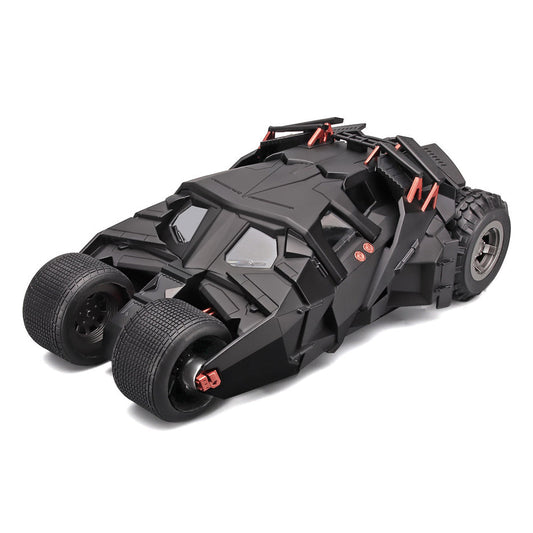 1/18 Classic Batman Movies Car 2008 Batmobile Alloy Diecast Metal Toy Race Car Model Sound Light Kids Gifts