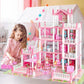 DIY Dollhouse Kit with 11 Rooms - Miniature for Girls