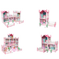 DIY Dollhouse Kit with 11 Rooms - Miniature for Girls