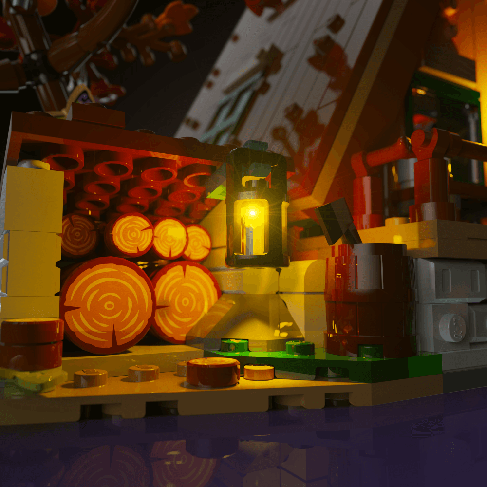 Light Kit for LEGO® A-Frame Cabin