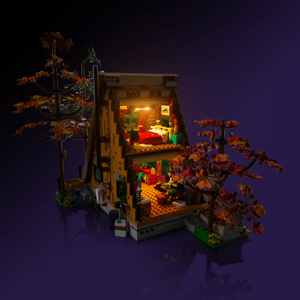 Light Kit for LEGO® A-Frame Cabin