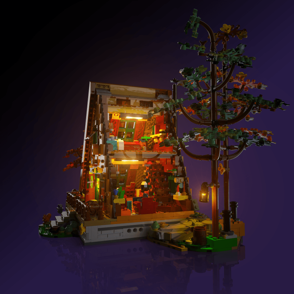 Light Kit for LEGO® A-Frame Cabin