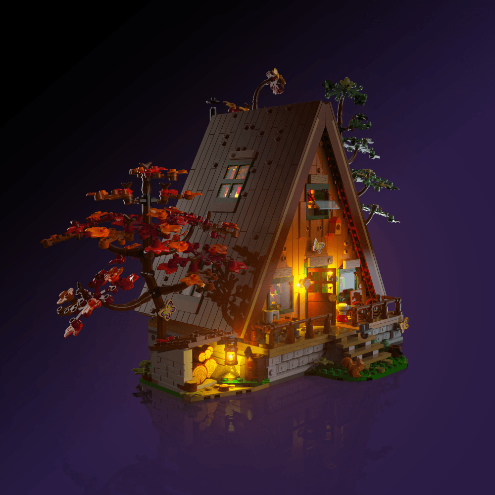 Light Kit for LEGO® A-Frame Cabin