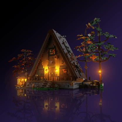 Light Kit for LEGO® A-Frame Cabin