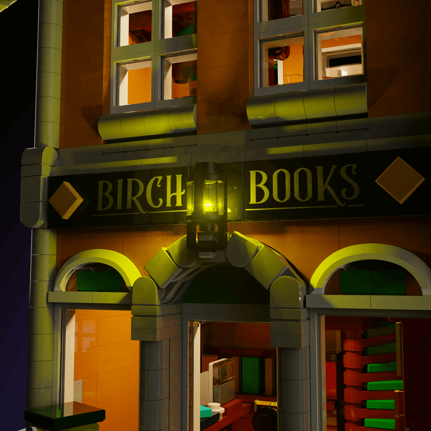Light Kit for LEGO® Bookshop