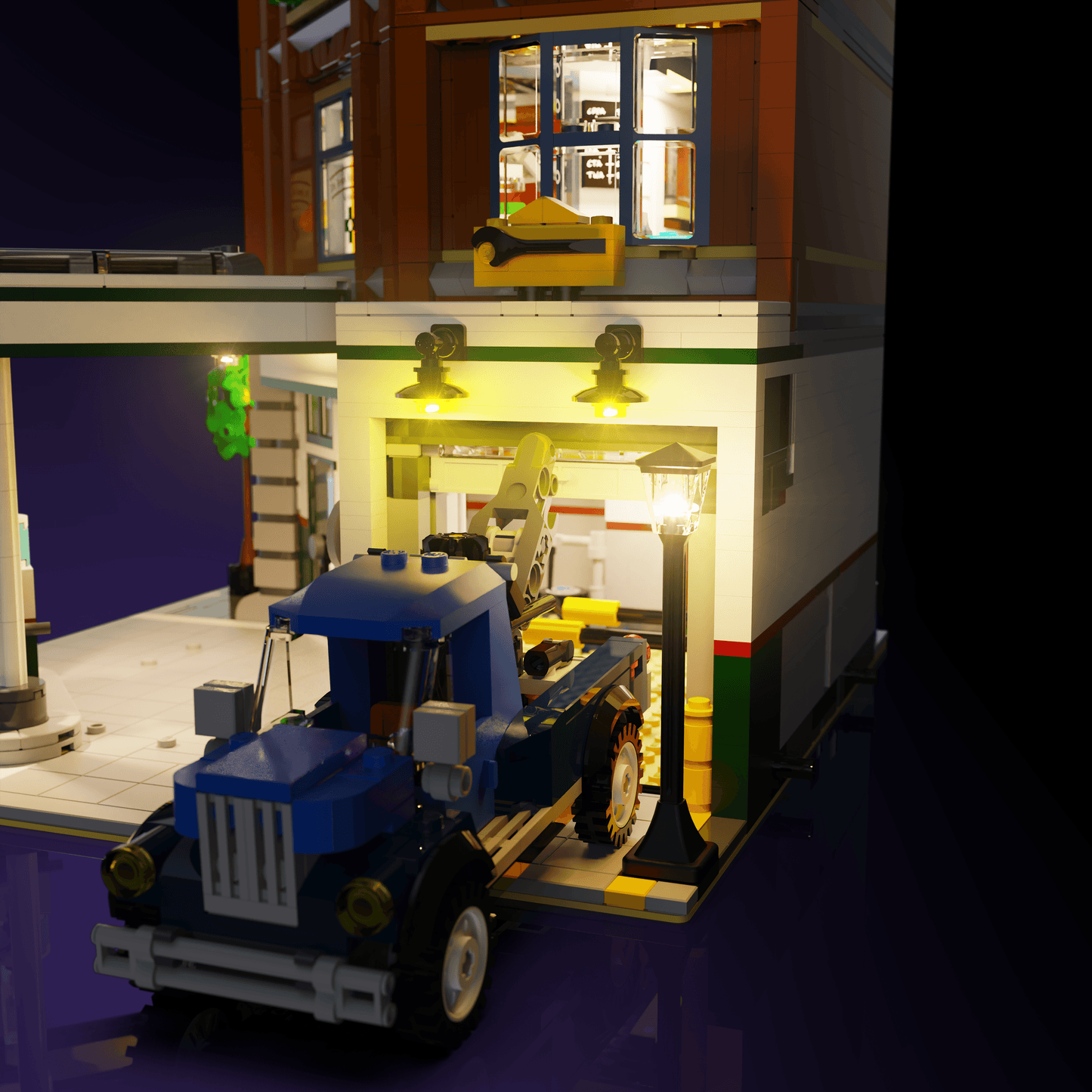 Light Kit for LEGO® Corner Garage