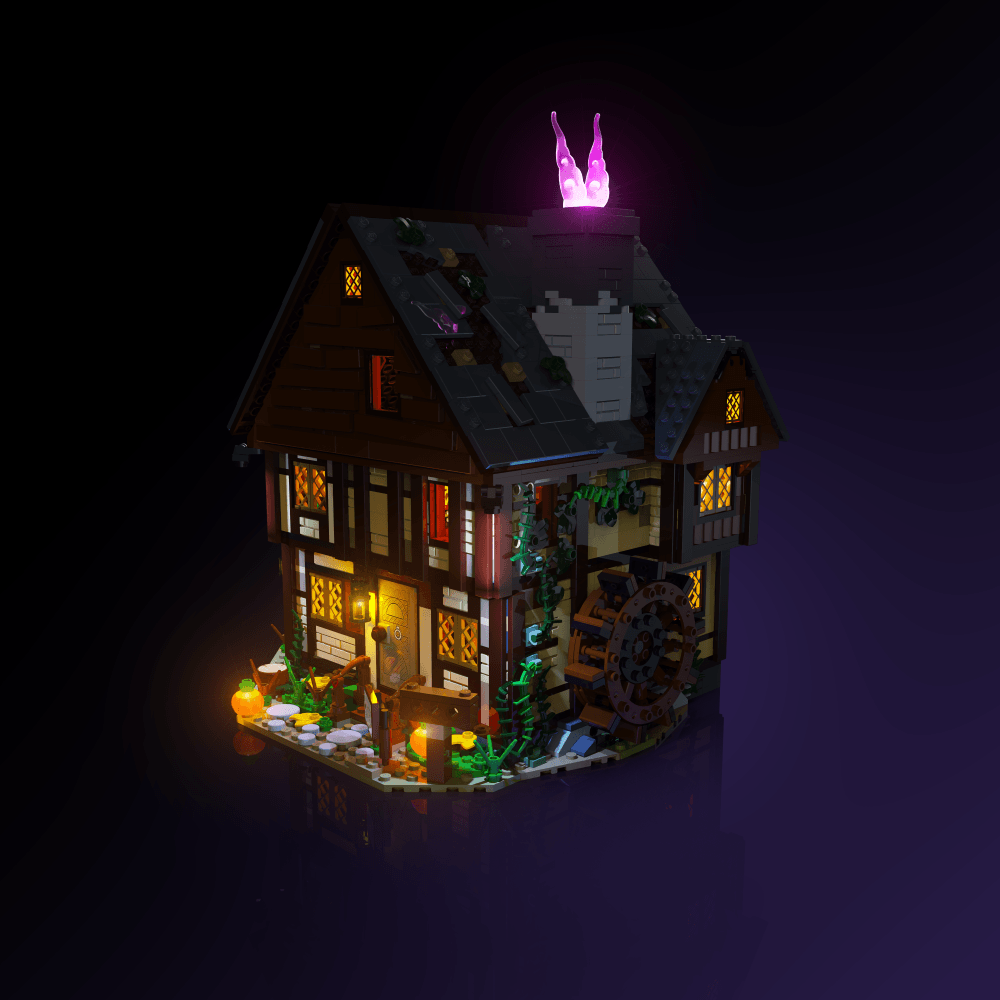 Light Kit for LEGO® Disney Hocus Pocus: The Sanderson Sisters' Cottage