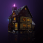 Light Kit for LEGO® Disney Hocus Pocus: The Sanderson Sisters' Cottage