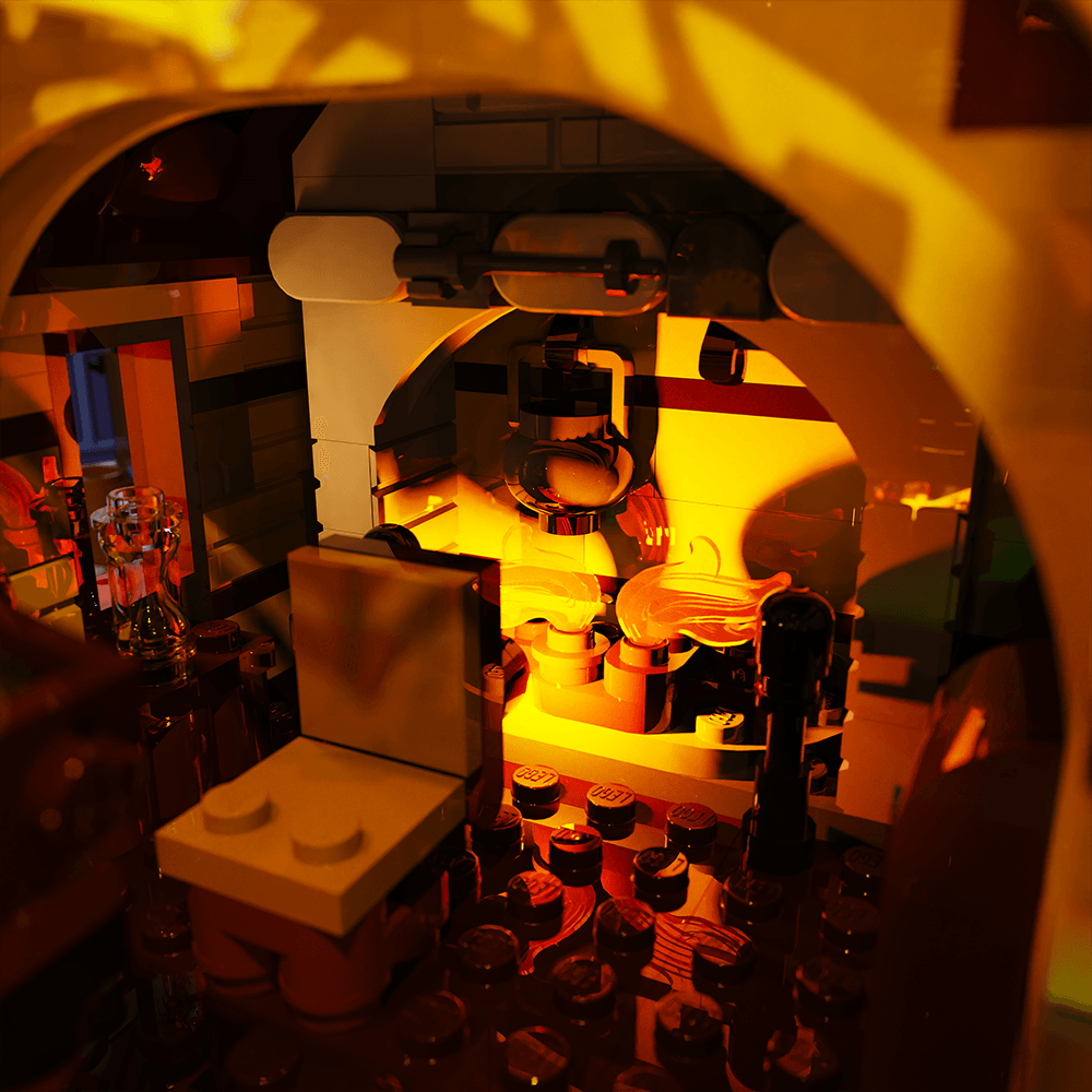 Light Kit for LEGO® Disney Hocus Pocus: The Sanderson Sisters' Cottage