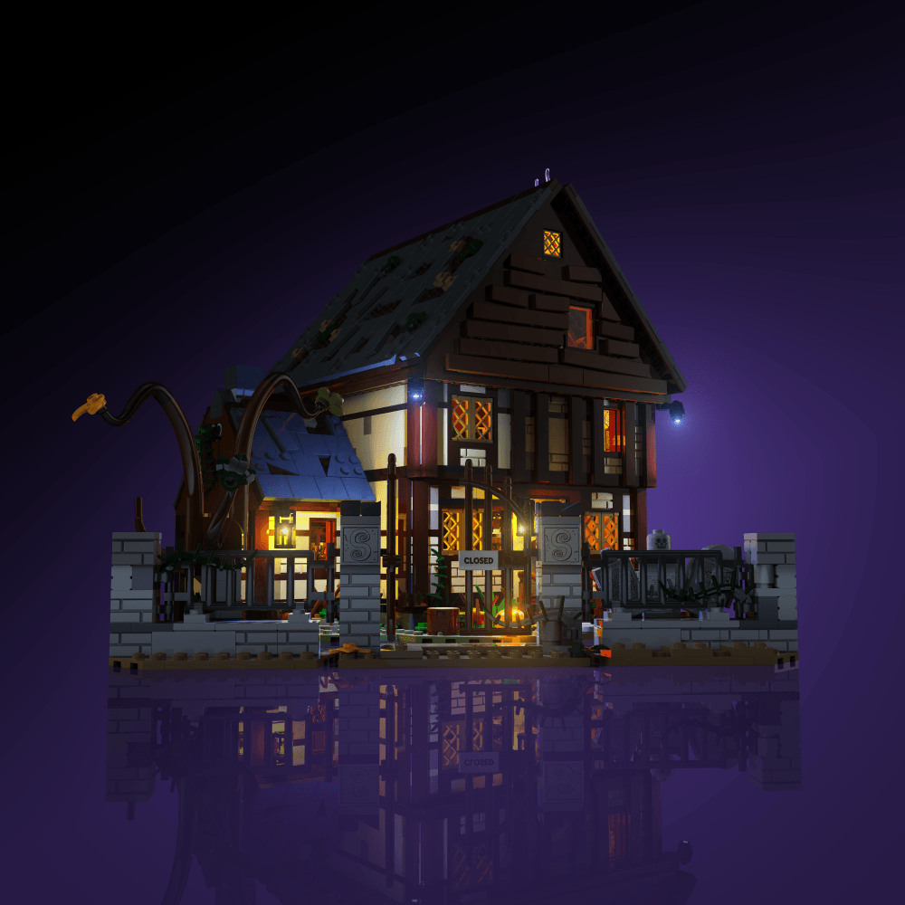 Light Kit for LEGO® Disney Hocus Pocus: The Sanderson Sisters' Cottage