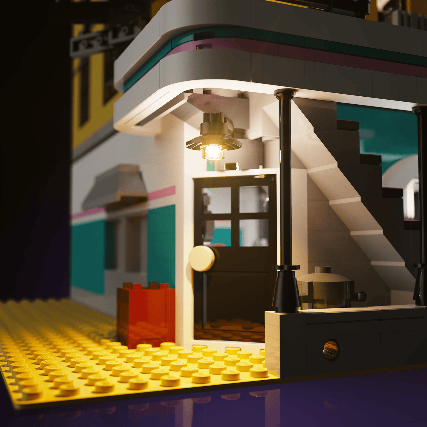 Light Kit for LEGO® Downtown Diner