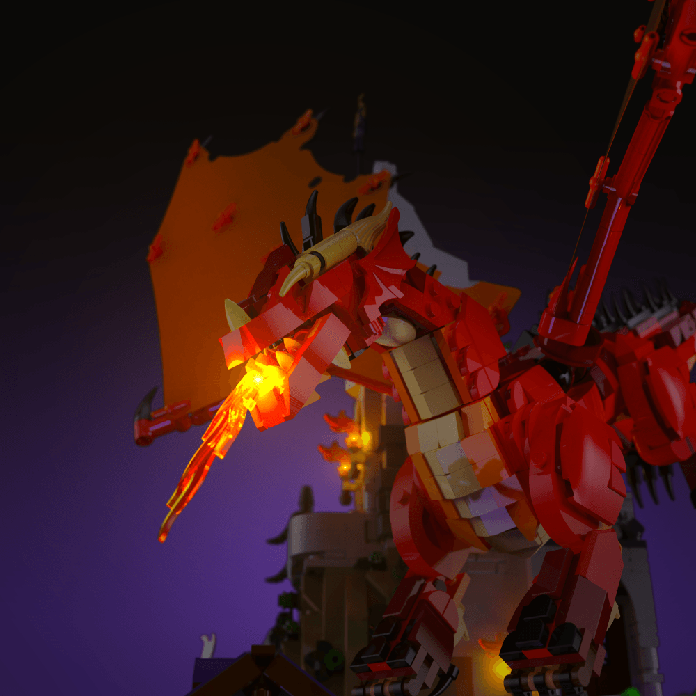 Light Kit for LEGO® Dungeons & Dragons: Red Dragon Tale