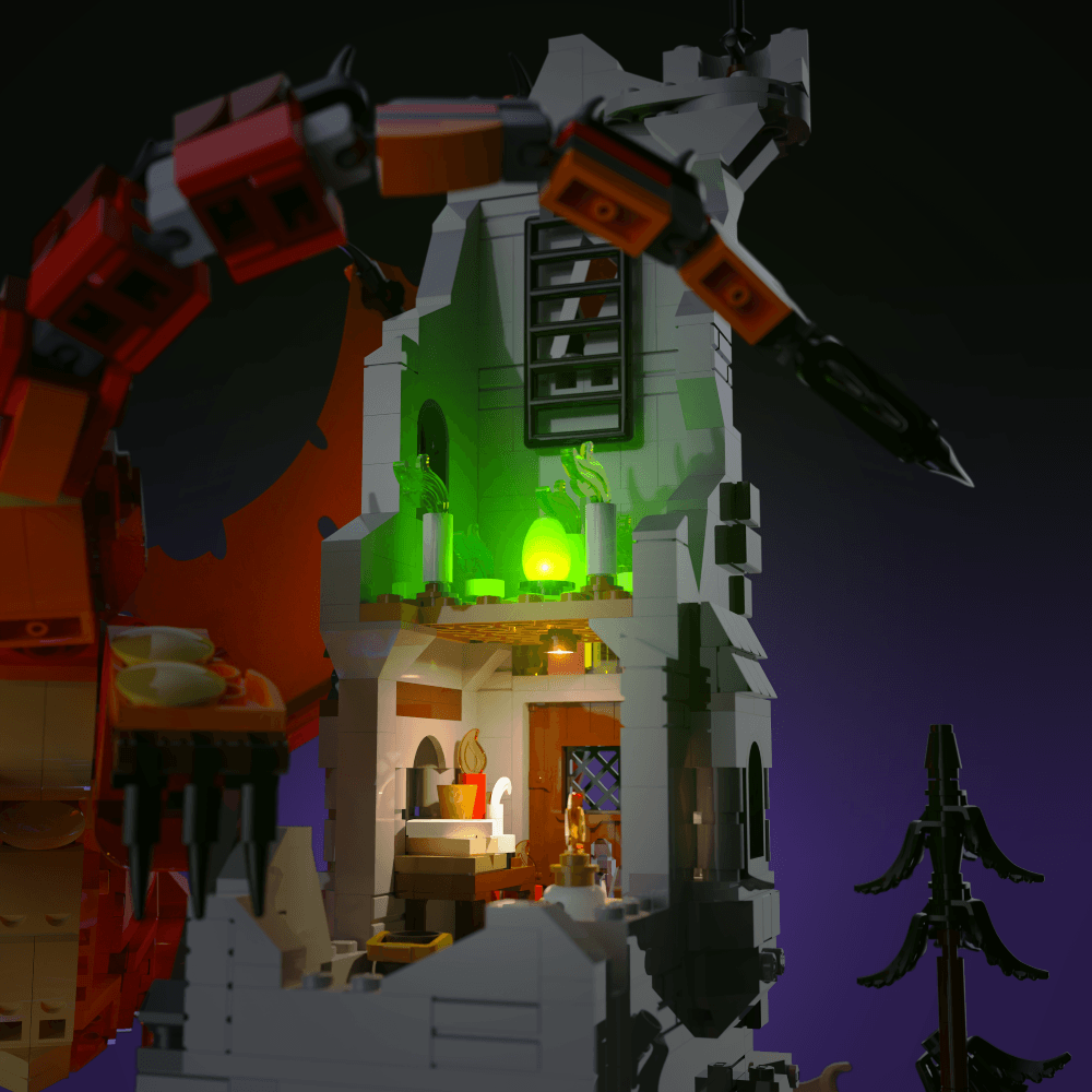 Light Kit for LEGO® Dungeons & Dragons: Red Dragon Tale