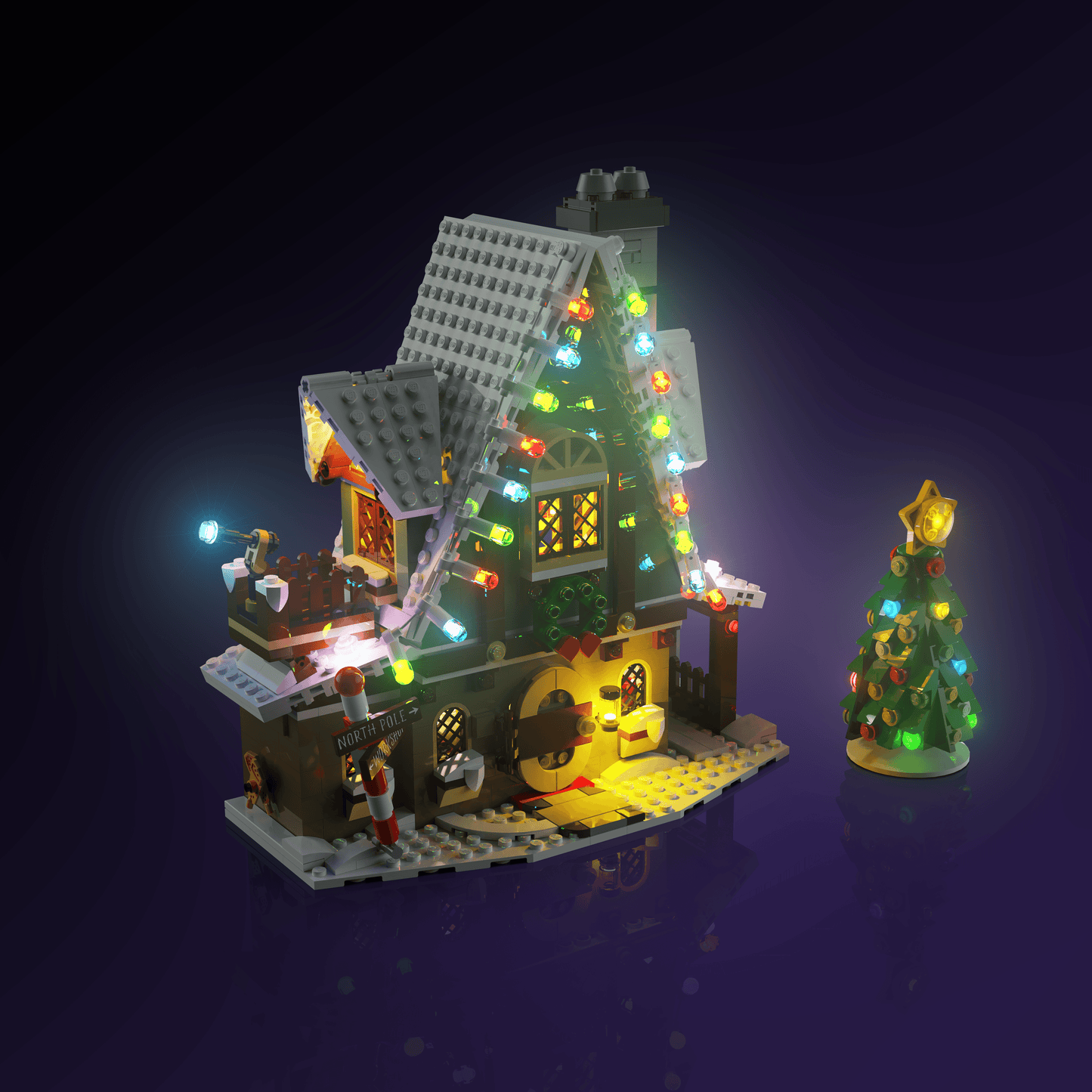 Light Kit for LEGO® Elf Club House